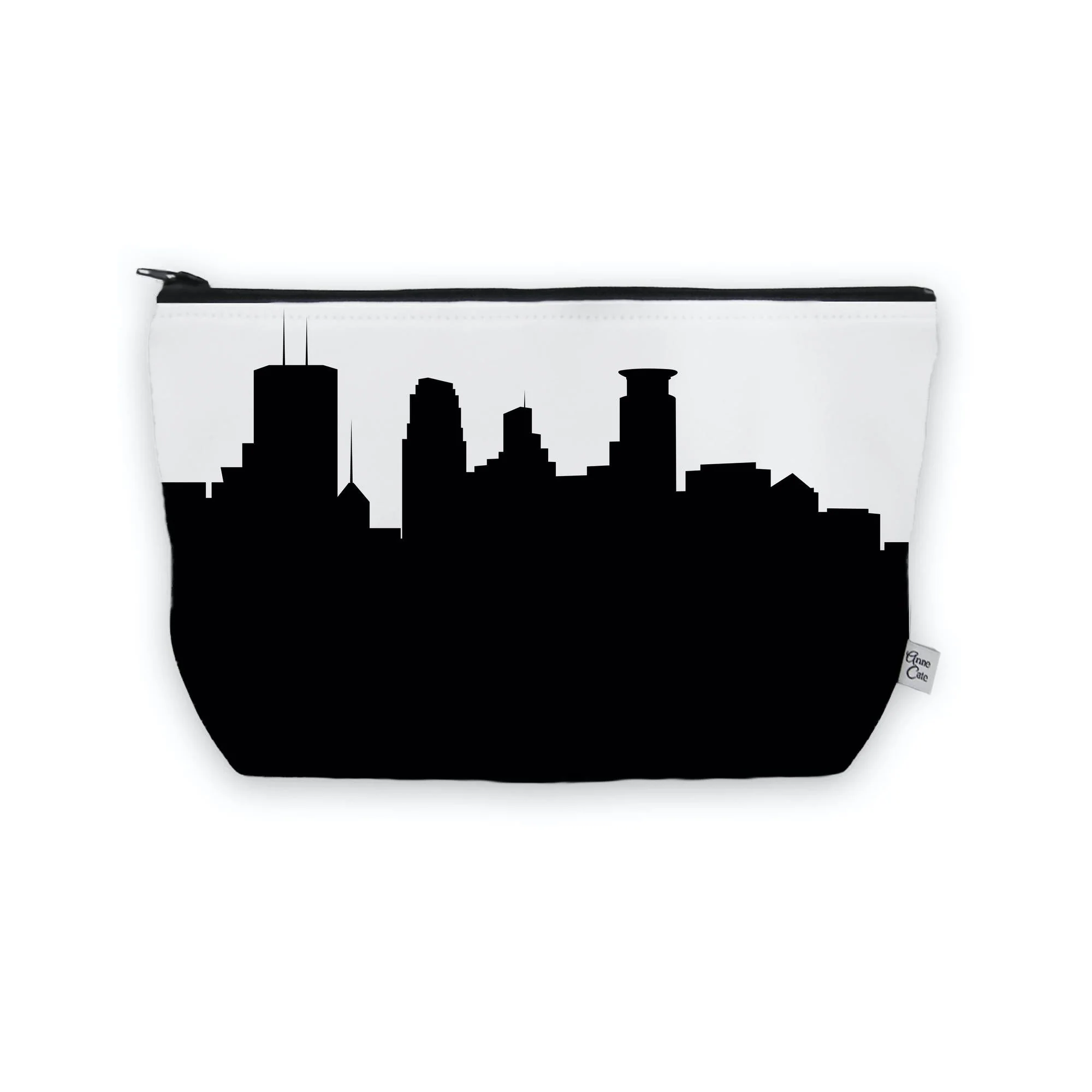 Skyline Minimalist Cosmetic Makeup Bag - Choose Your City - Image 69