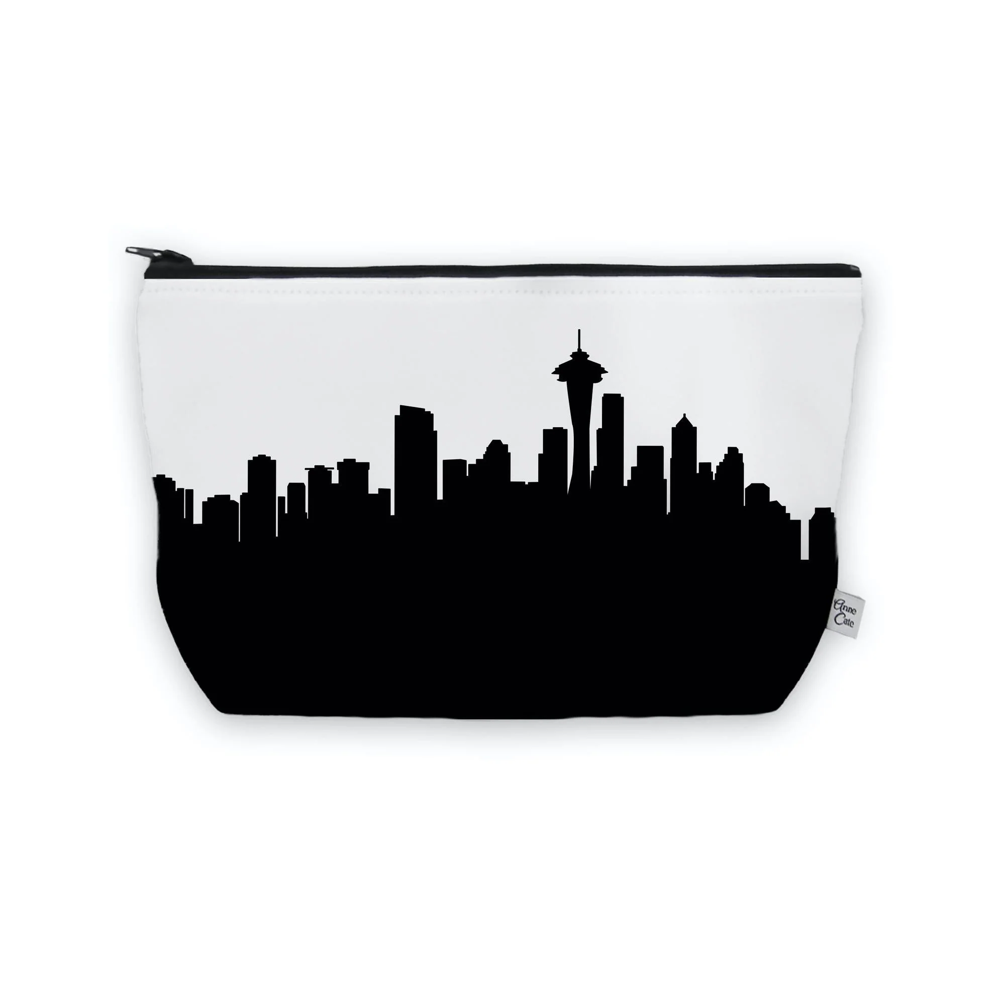 Skyline Minimalist Cosmetic Makeup Bag - Choose Your City - Image 94