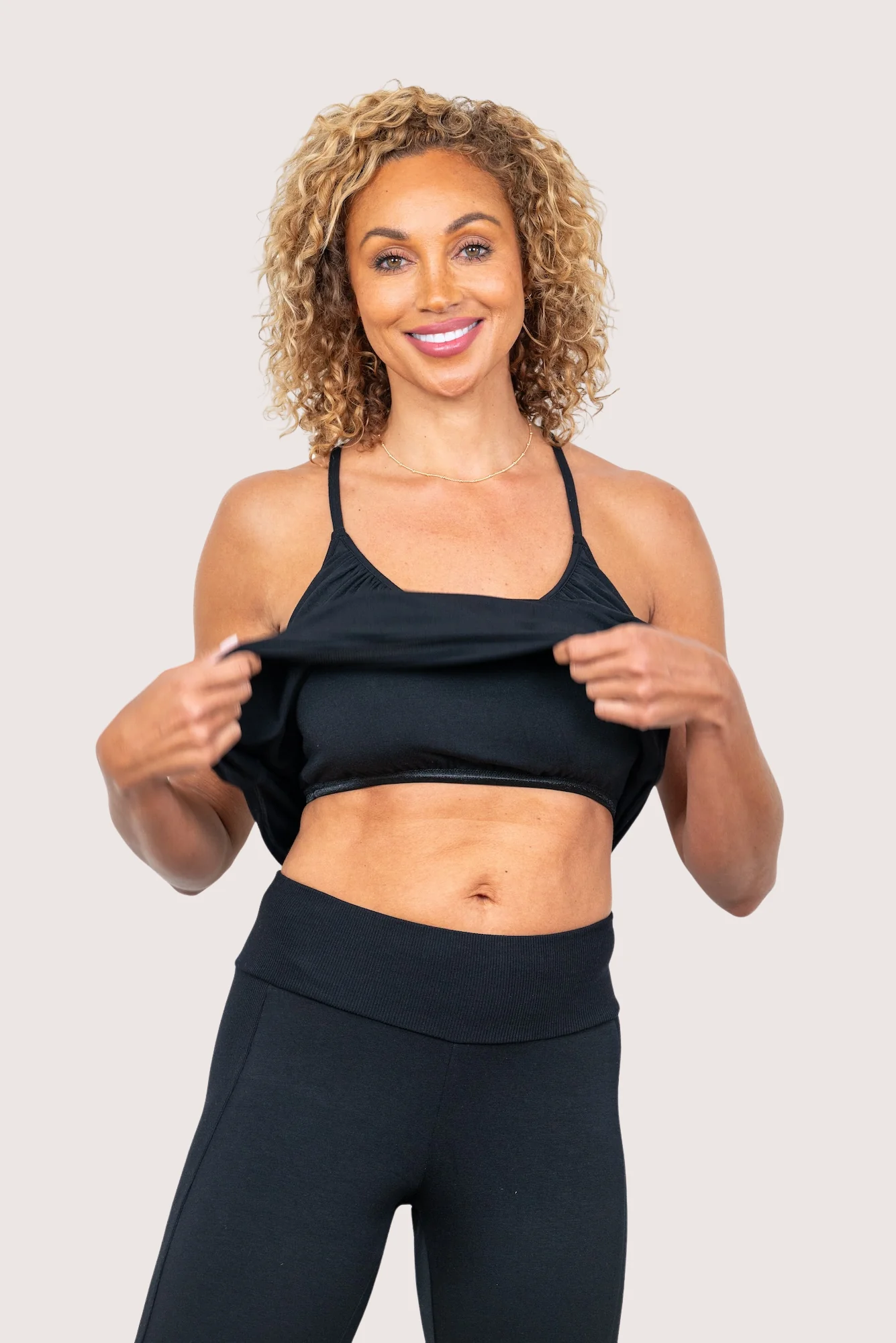 Slumber Party Top with Light Hug Bra-Free Shelf - Image 3