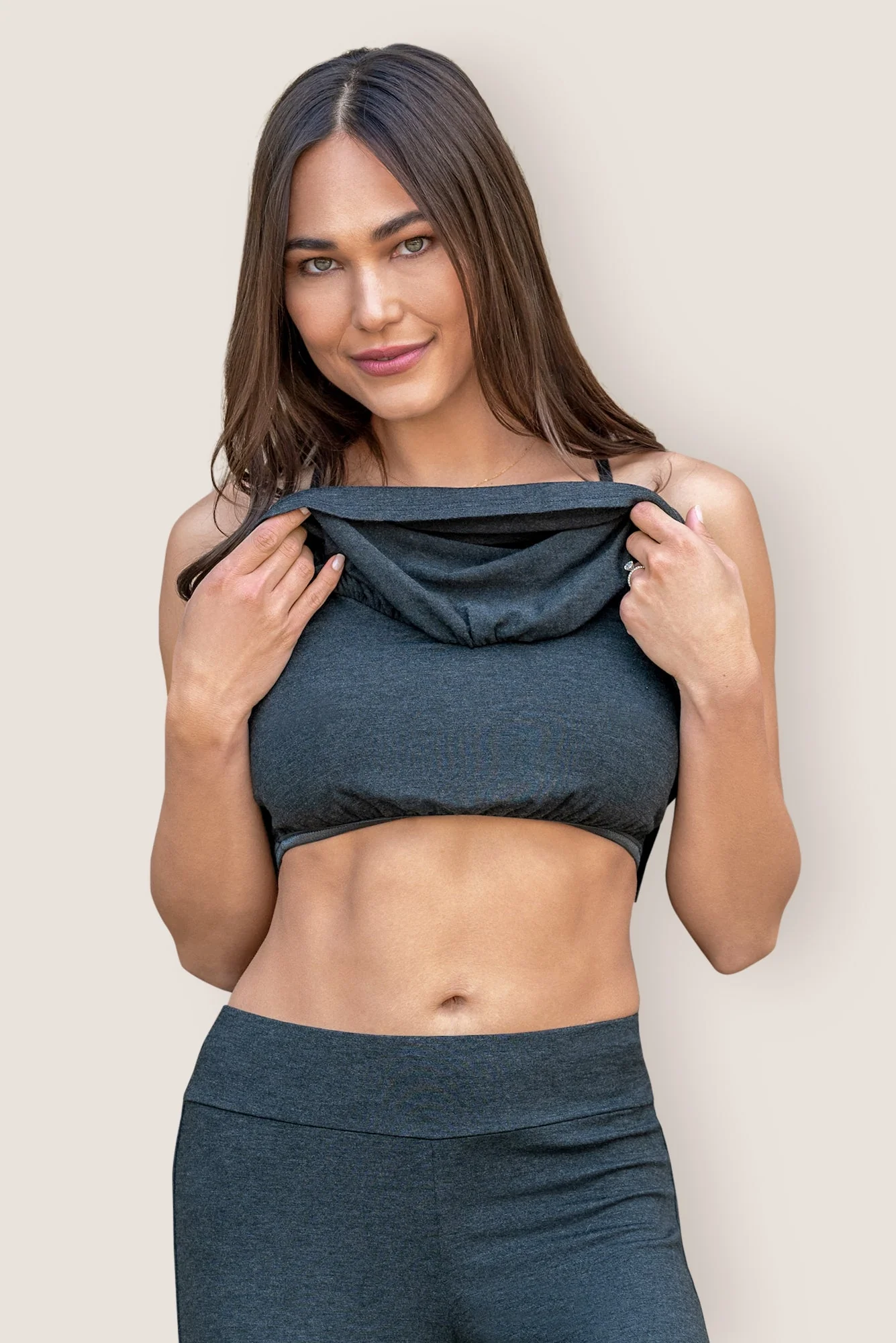 Slumber Party Top with Light Hug Bra-Free Shelf - Image 32