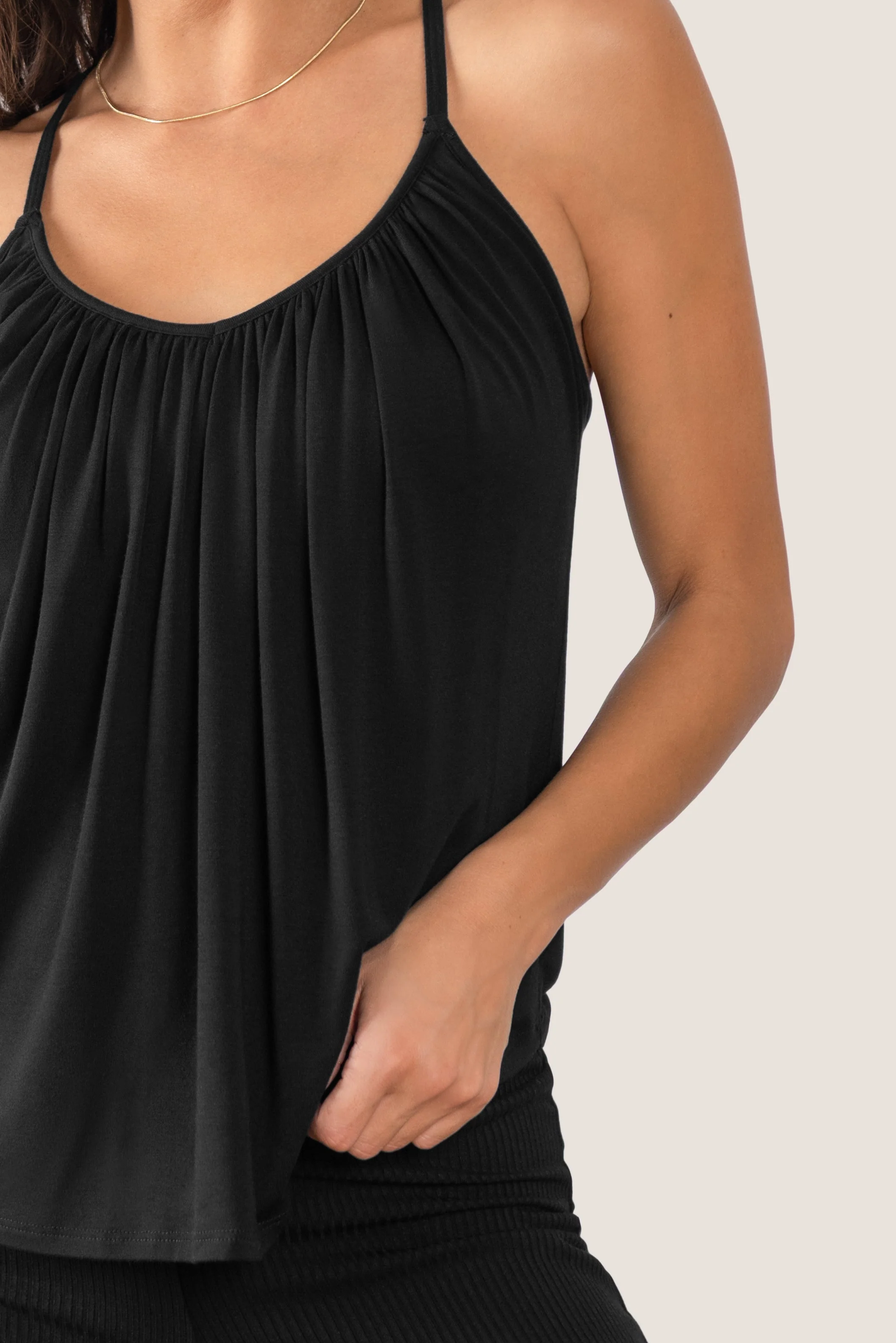 Slumber Party Top with Light Hug Bra-Free Shelf - Image 53