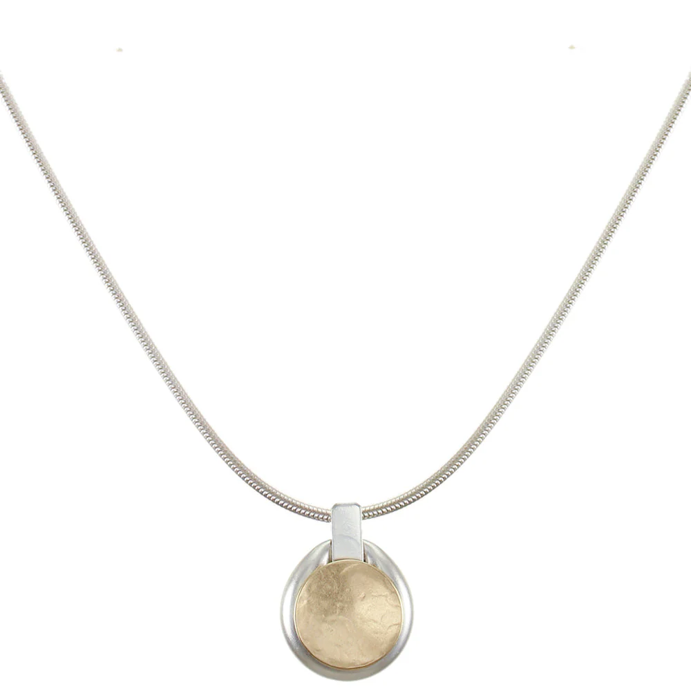 Small Button Necklace