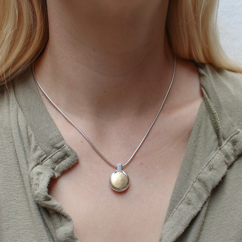 Small Button Necklace - Image 2