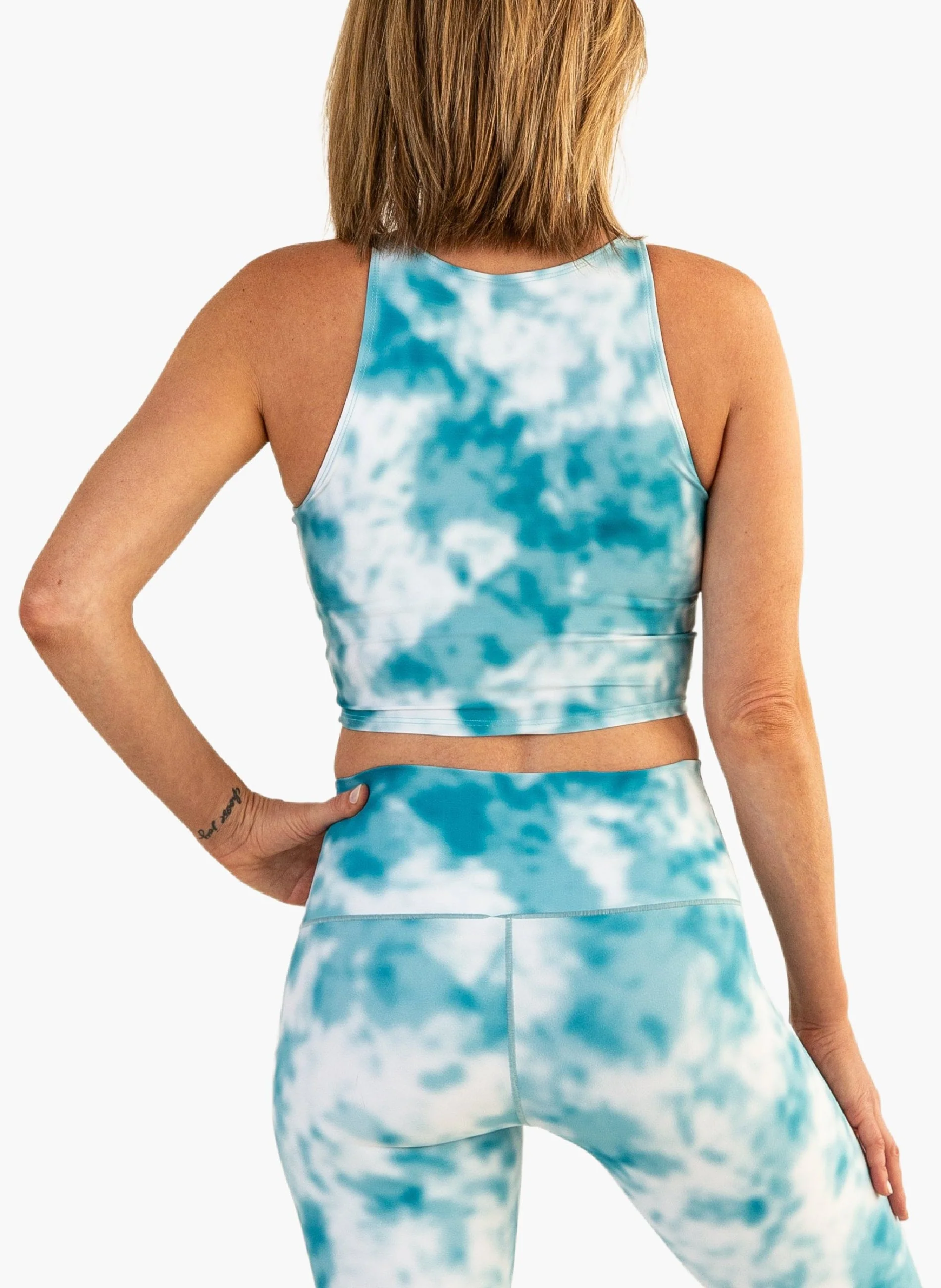 Eco-Friendly Spring Fog Crop Top