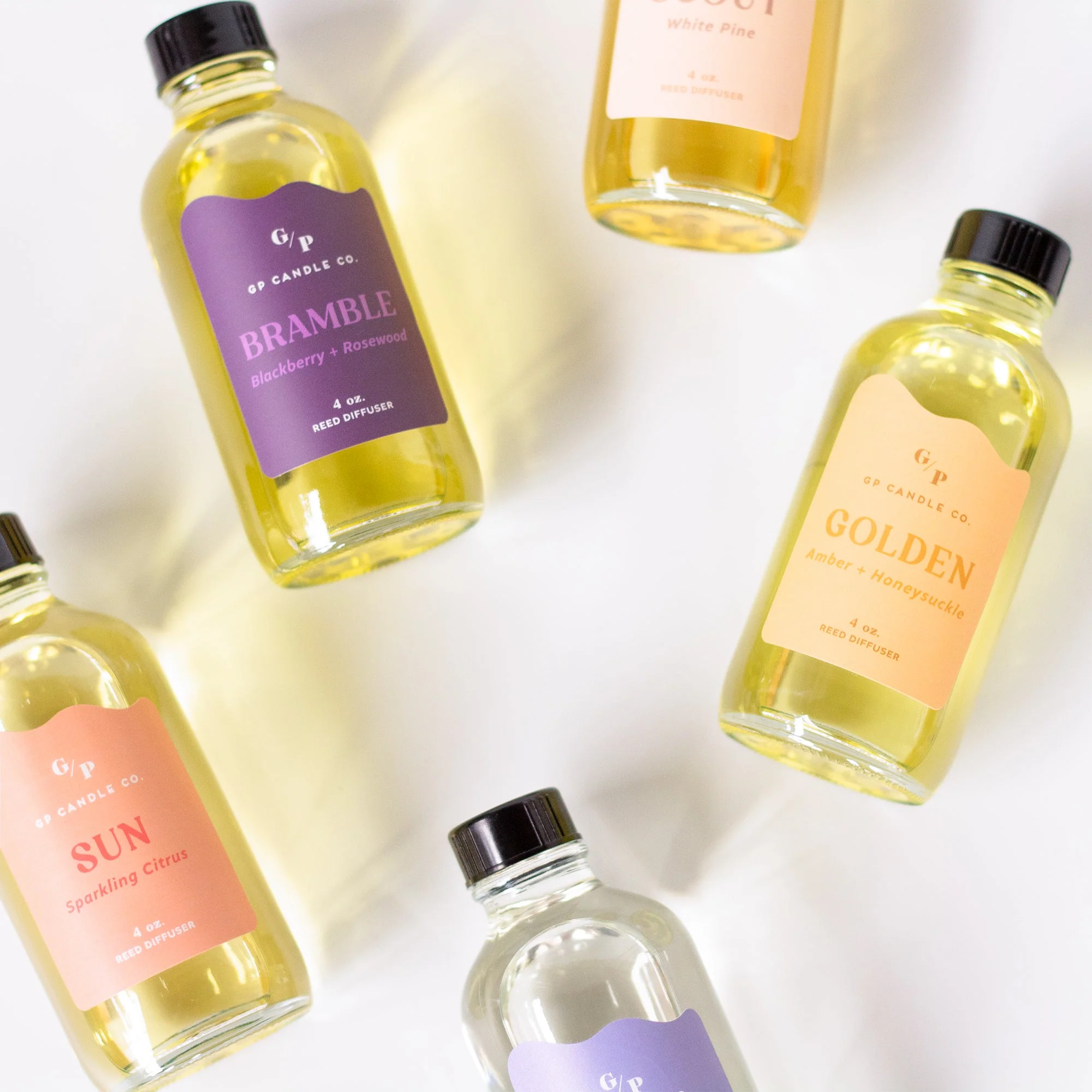 Sun 4 oz. Hue Reed Diffuser - Sparkling Citrus - Image 3