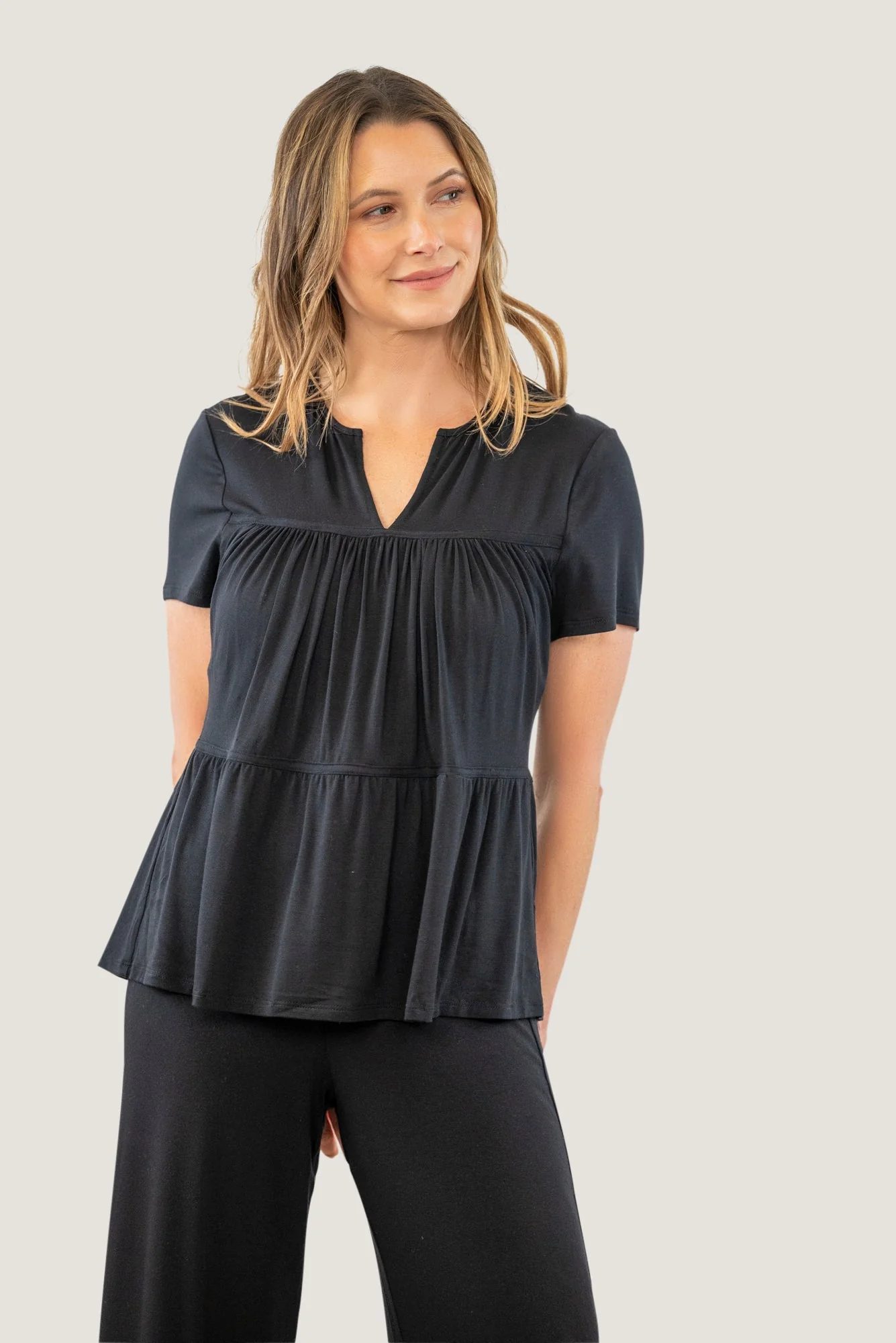 Top Tier Tee with Light Hug Bra-Free Shelf