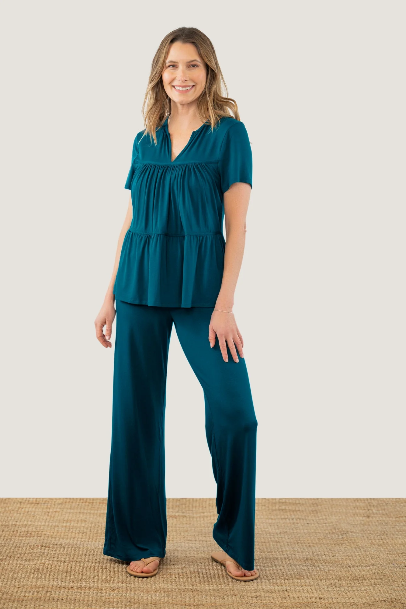 Top Tier Tee with Light Hug Bra-Free Shelf - Image 18