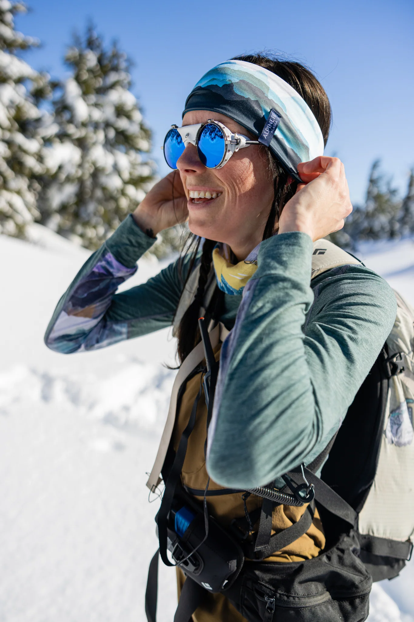 Trailhead Cozy Recycled Fleece Headband - Image 12