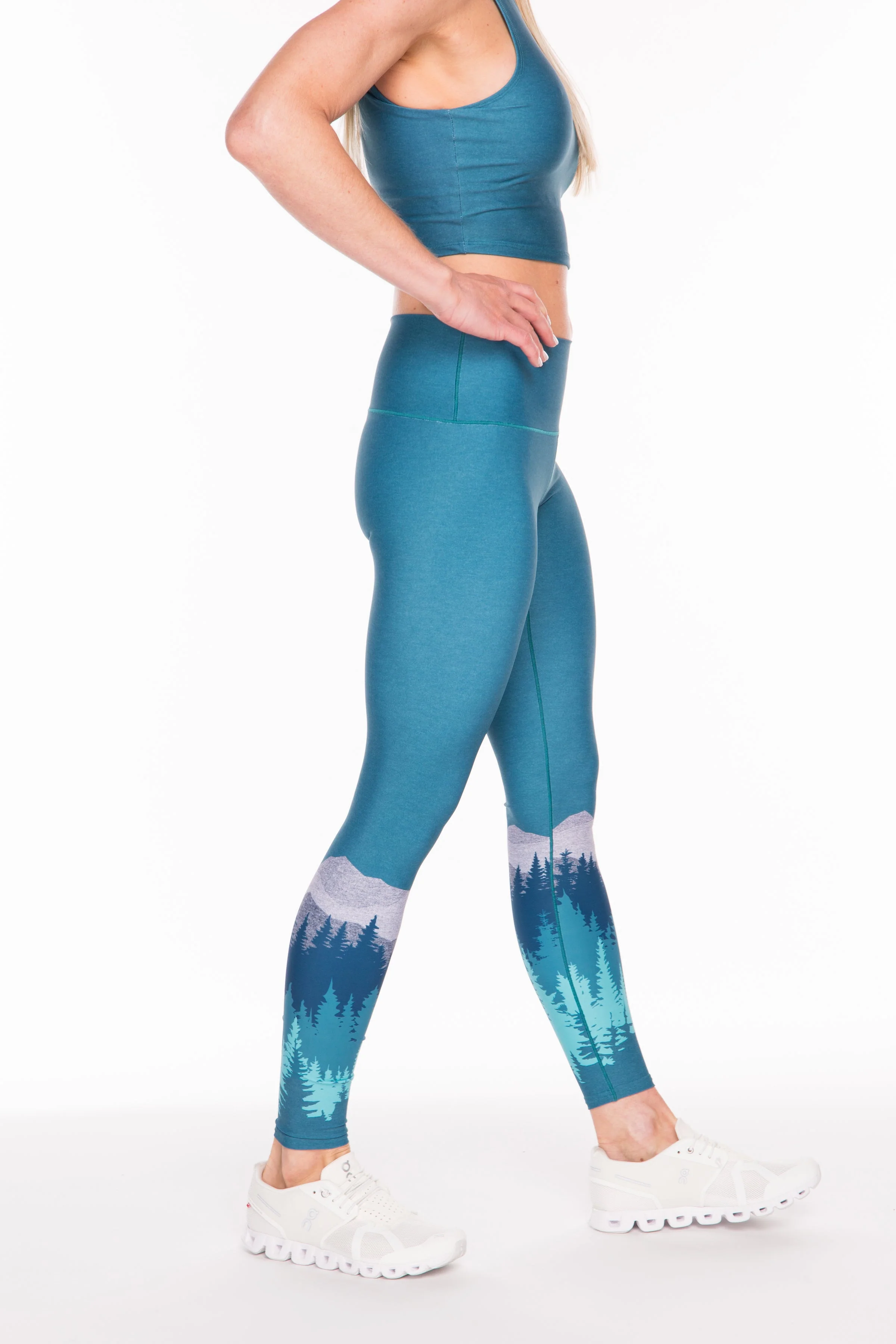 Eco-Friendly Summit Yoga Pants - Turkish - Image 4