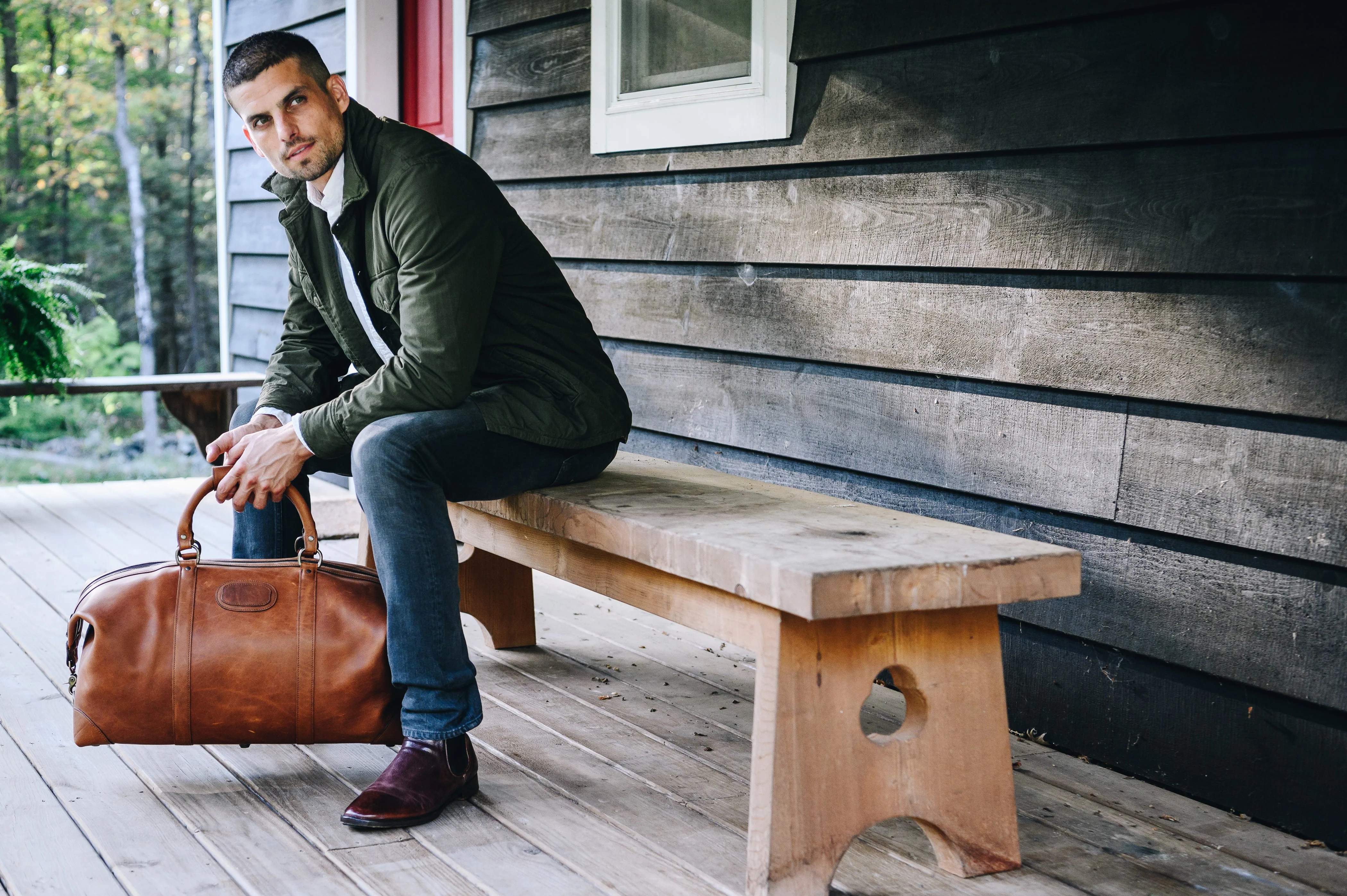 Classic Leather 22" Twain Weekender Bag - Image 44