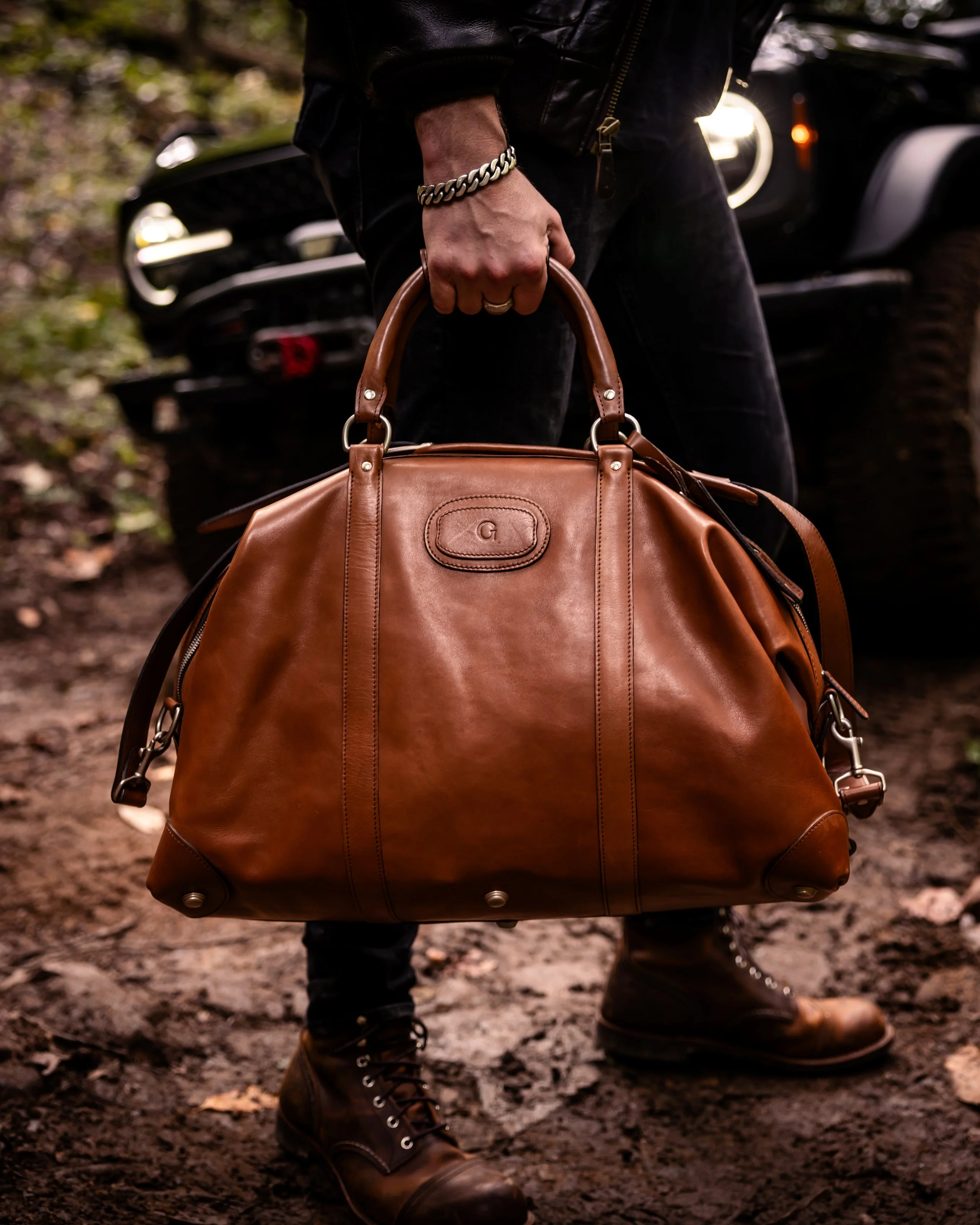 Classic Leather 22" Twain Weekender Bag - Image 49