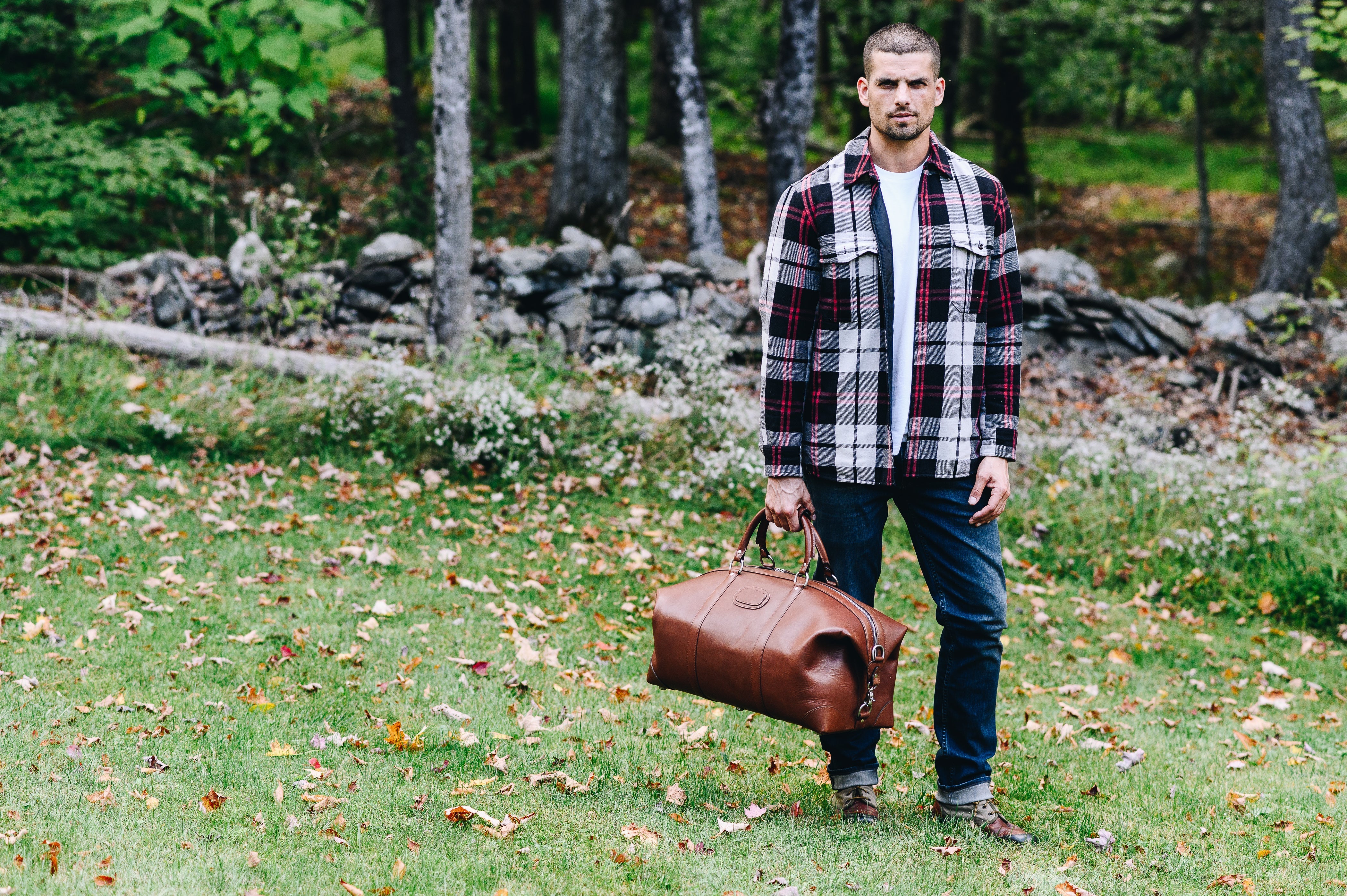 Classic Leather 22" Twain Weekender Bag - Image 54