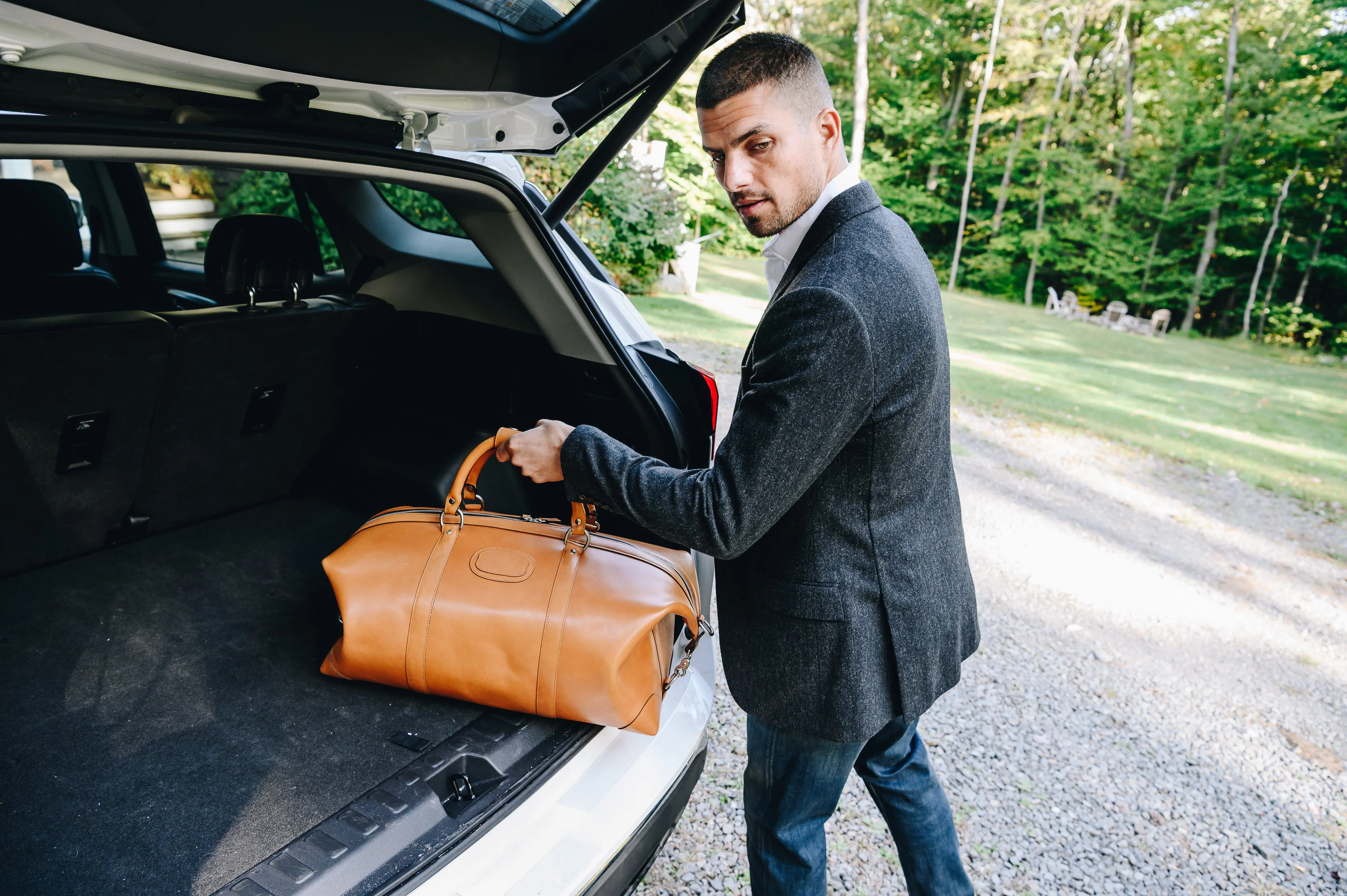 Classic Leather 22" Twain Weekender Bag - Image 58