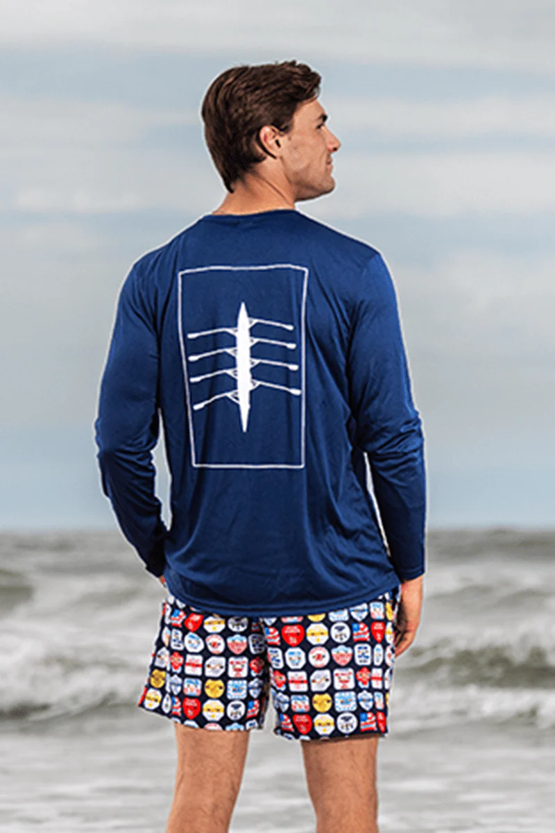 Lightweight UV Protection Long Sleeve Shirt - Crew Graphic - Image 2