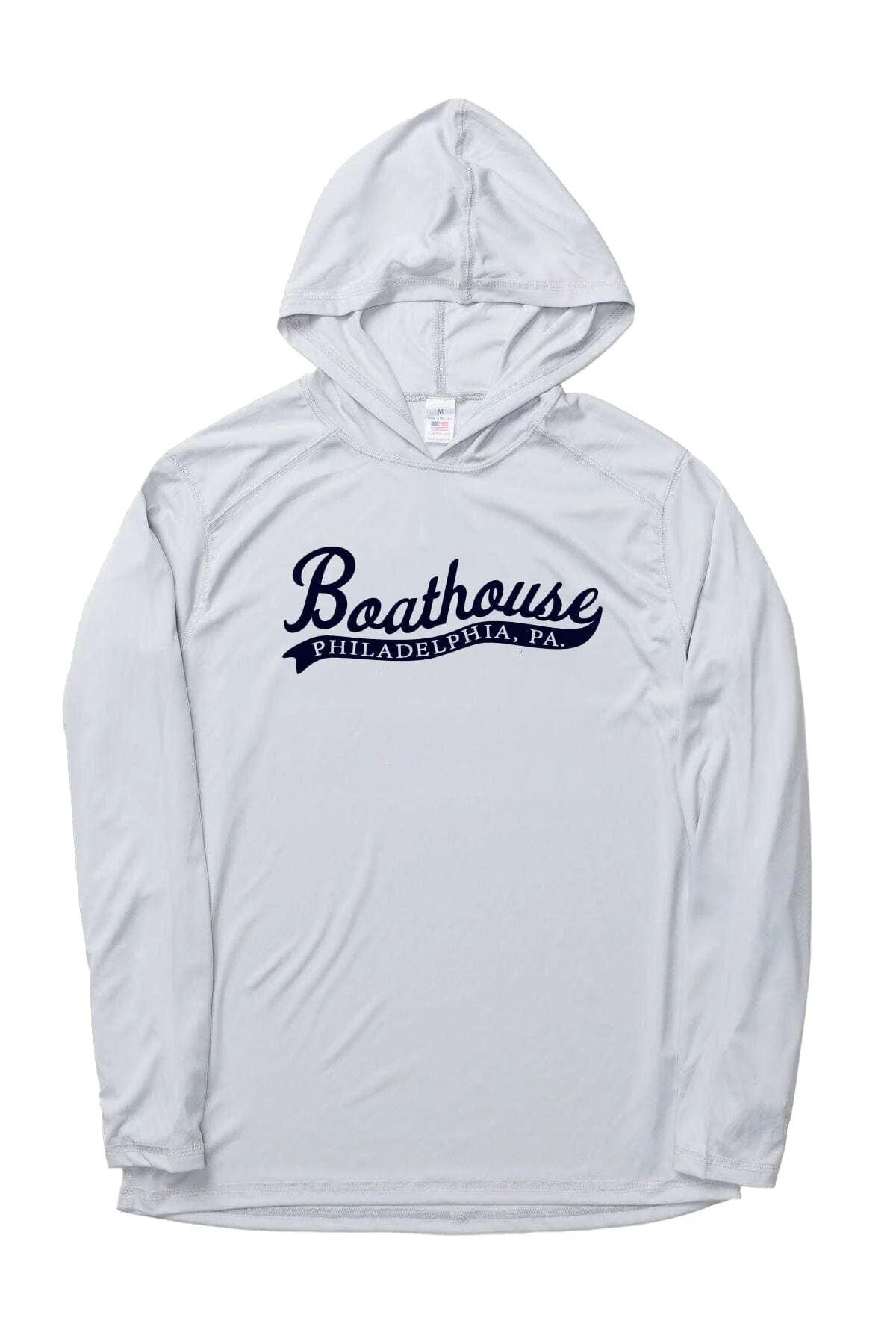 Lightweight UV Protection Long Sleeve Hoodie - Logo - Image 4
