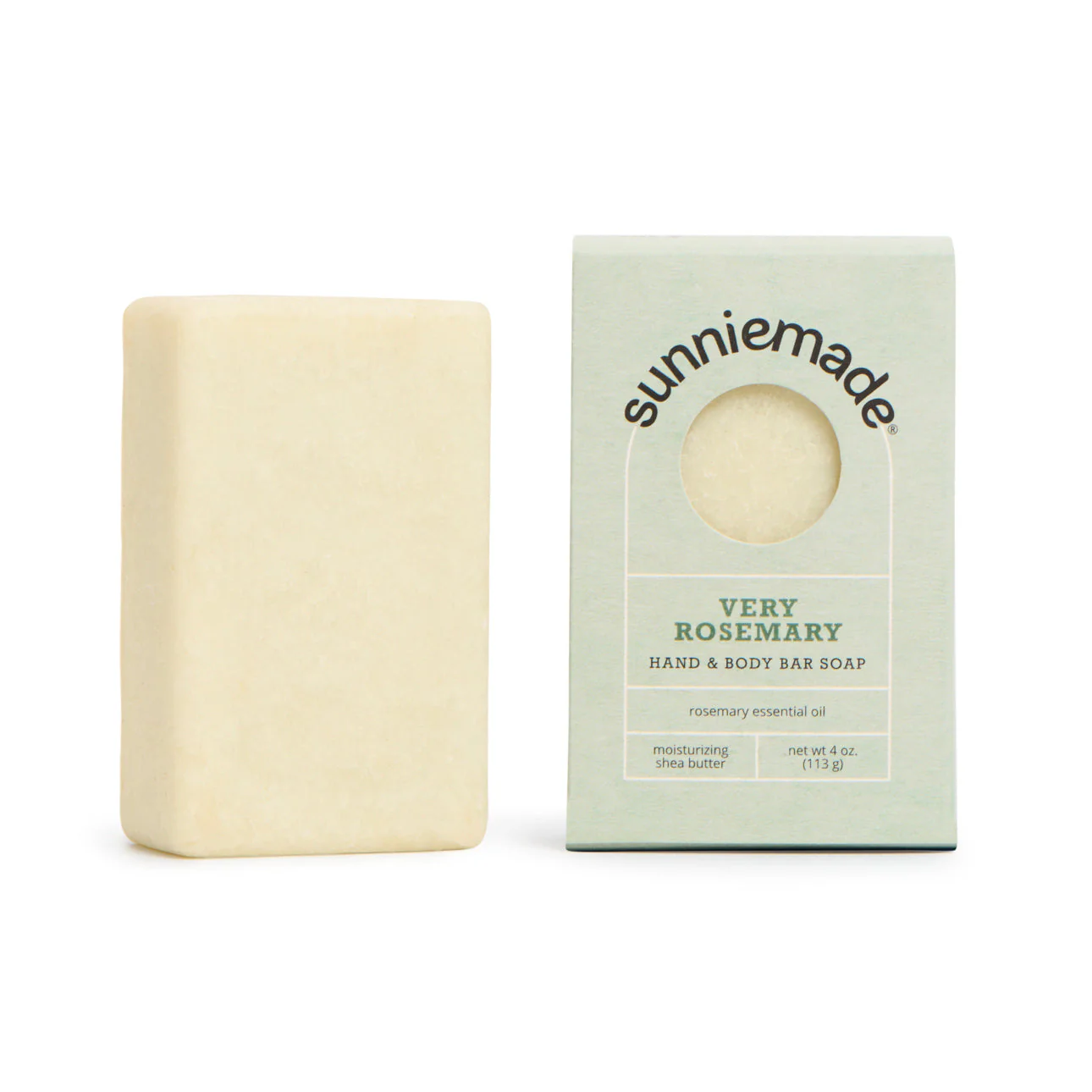Rosemary Moisturizing Hand & Body Soap Bar - 4 Oz
