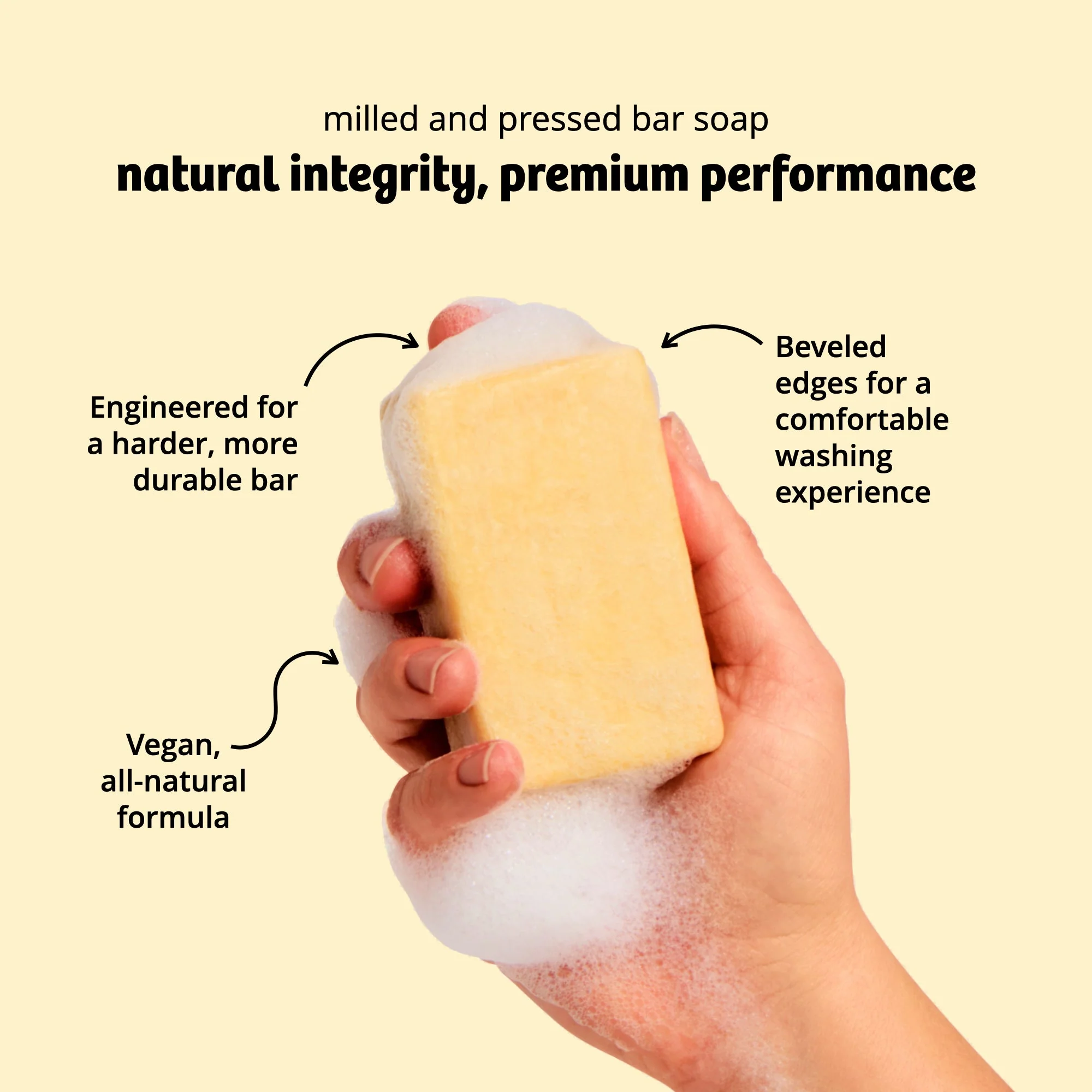 Rosemary Moisturizing Hand & Body Soap Bar - 4 Oz - Image 5