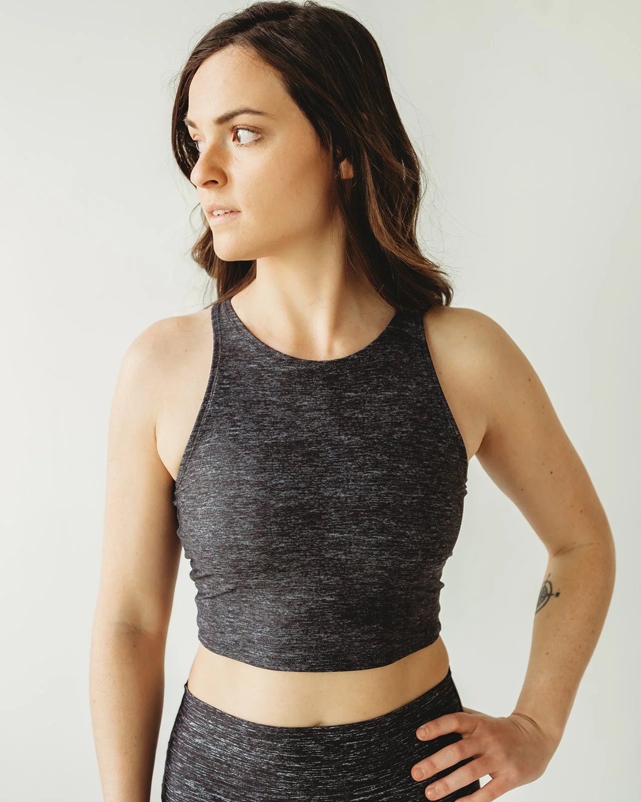 Eco-Friendly Winter Native Crop Top